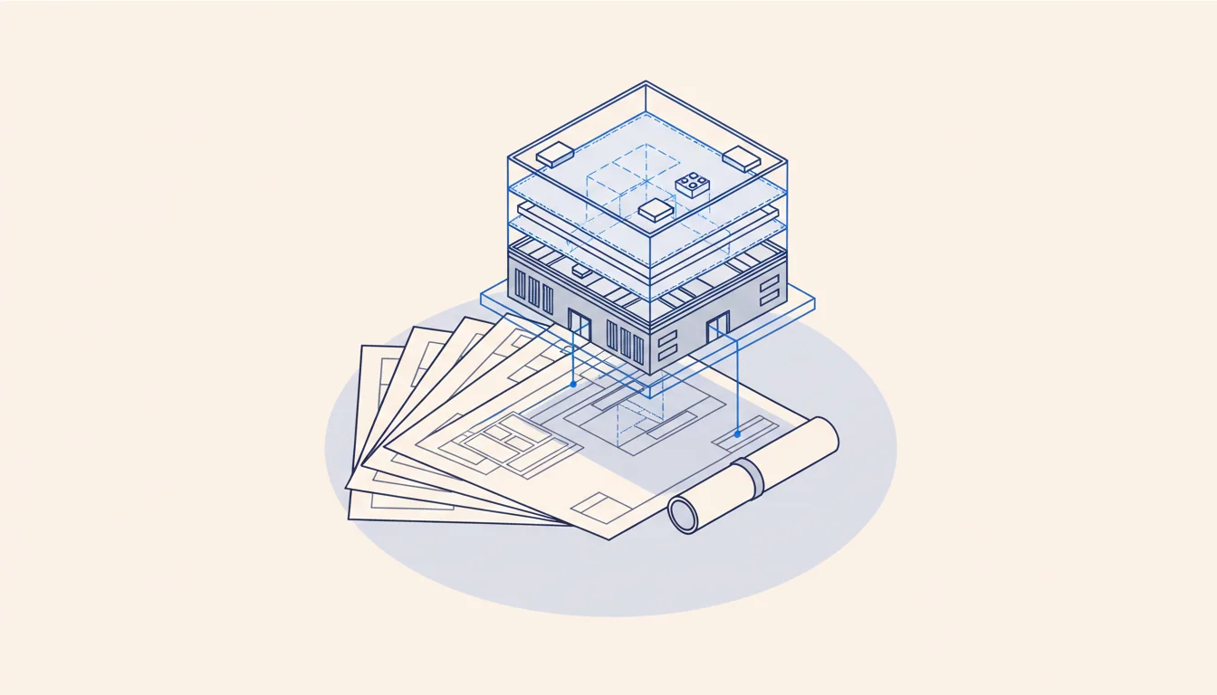 Drawings and federated BIM model
