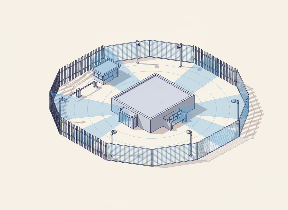 Physical security zones